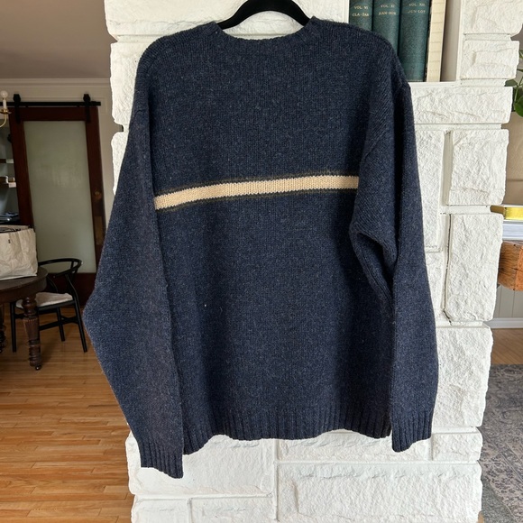 J Crew 100% Wool Oversized Crewneck Fall Winter Sweater - Picture 8 of 10